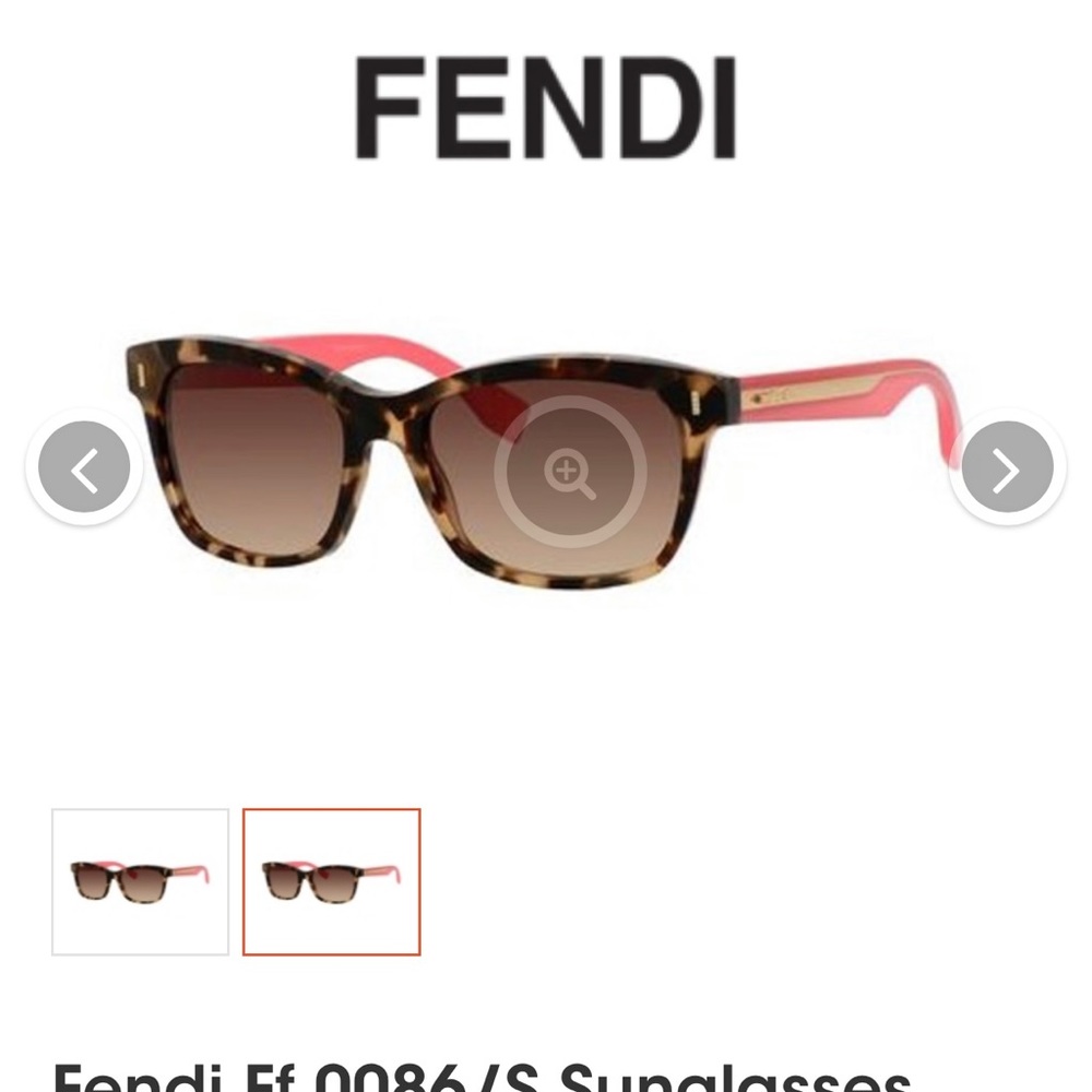 Fendi Ff 0086/S Sunglasses limited edition